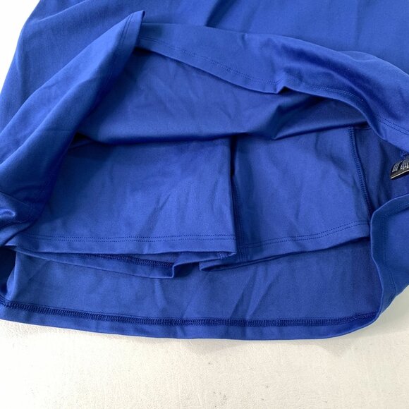 GapFit Women's Dress XS Sleeveless V Neck Active Tank Dress Attached Shorts Blue - Picture 7 of 8